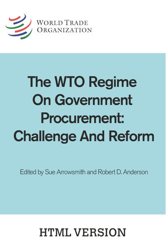 image of The WTO Regime on Government Procurement