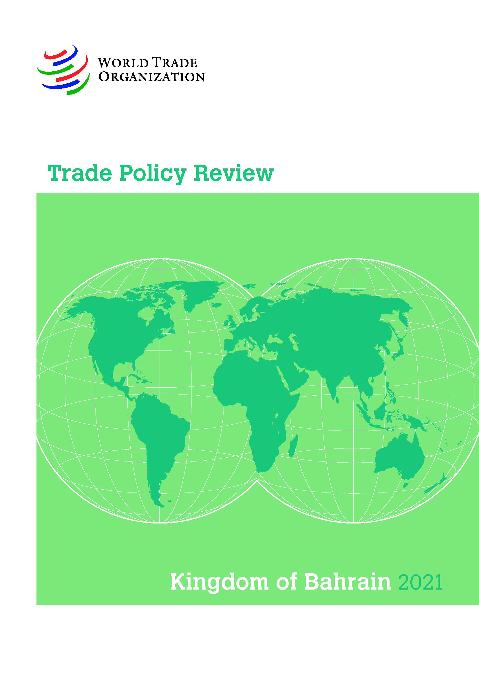 image of Trade Policy Review: Bahrain, Kingdom of, 2021