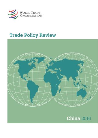 image of Trade Policy Review: China 2016