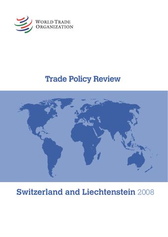 image of Concluding Remarks by the Chairperson of the Trade Policy Review Body, H.E. Mr. Yonov Frederick Agah at the Trade Policy Review of Switzerland and Liechtenstein 15 and 16 December 2008