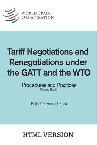 image of Tariff Negotiations and Renegotiations under the GATT and the WTO
