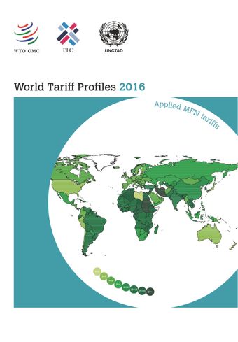 image of World Tariff Profiles 2016
