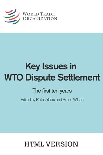 image of Key Issues in WTO Dispute Settlement
