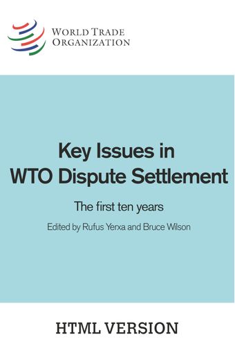 image of Amicus curiae participation in WTO dispute settlement: Reflections on the past decade