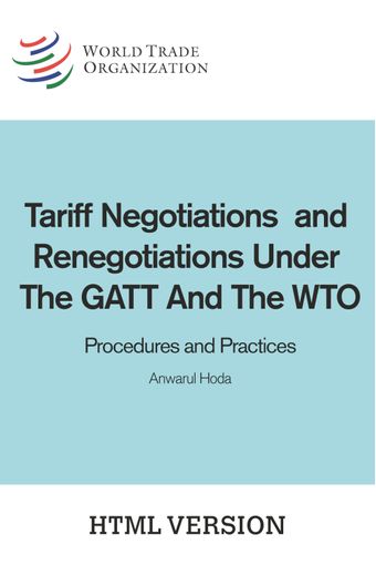image of Tariff Conferences and Rounds of Multilateral Trade Negotiations
