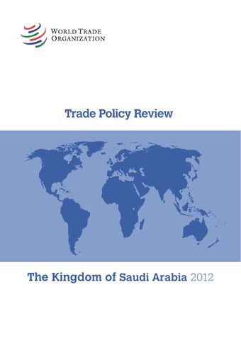 image of Concluding Remarks by the Chairperson of The Trade Policy Review Body, H.E. Mr. Mario Matus and He. Mr. Eduardo Muñoz Gómez at The Trade Policy Review of The Kingdom of Saudi Arabia 25 and 27 January 2012