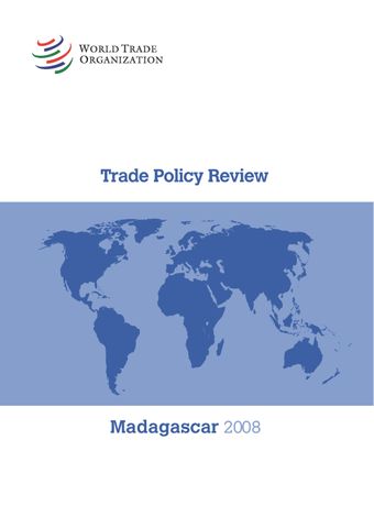 image of Trade Policy Review: Madagascar 2008