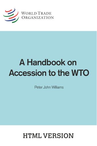 image of A Handbook on Accession to the WTO