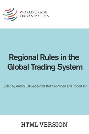 image of A mapping of regional rules on technical barriers to trade