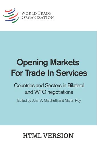 image of The liberalization of cross-border trade in services: A developing country perspective