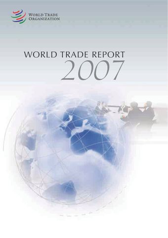 image of World Trade Report 2007