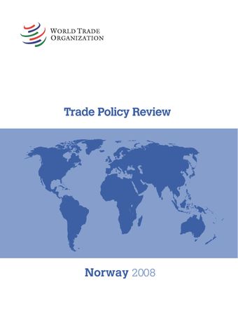 image of Concluding remarks by The Chairperson of The Trade Policy Review Body, H.E. Mr. Yonov Frederick Agah at The Trade Policy Review of Norway 22 and 24 October 2008