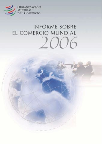 image of Informe Sobre el Comercio Mundial 2006