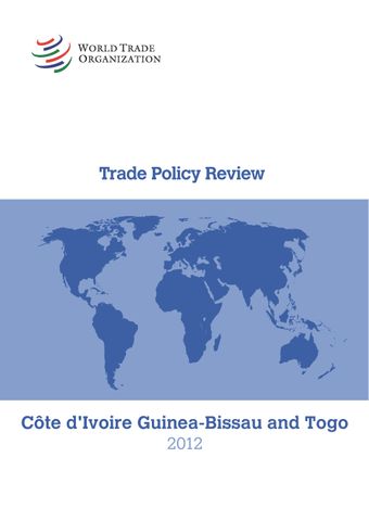image of Trade Policy Review: Côte d’Ivoire Guinea-Bissau and Togo 2012