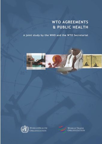 image of WTO Agreements & Public Health