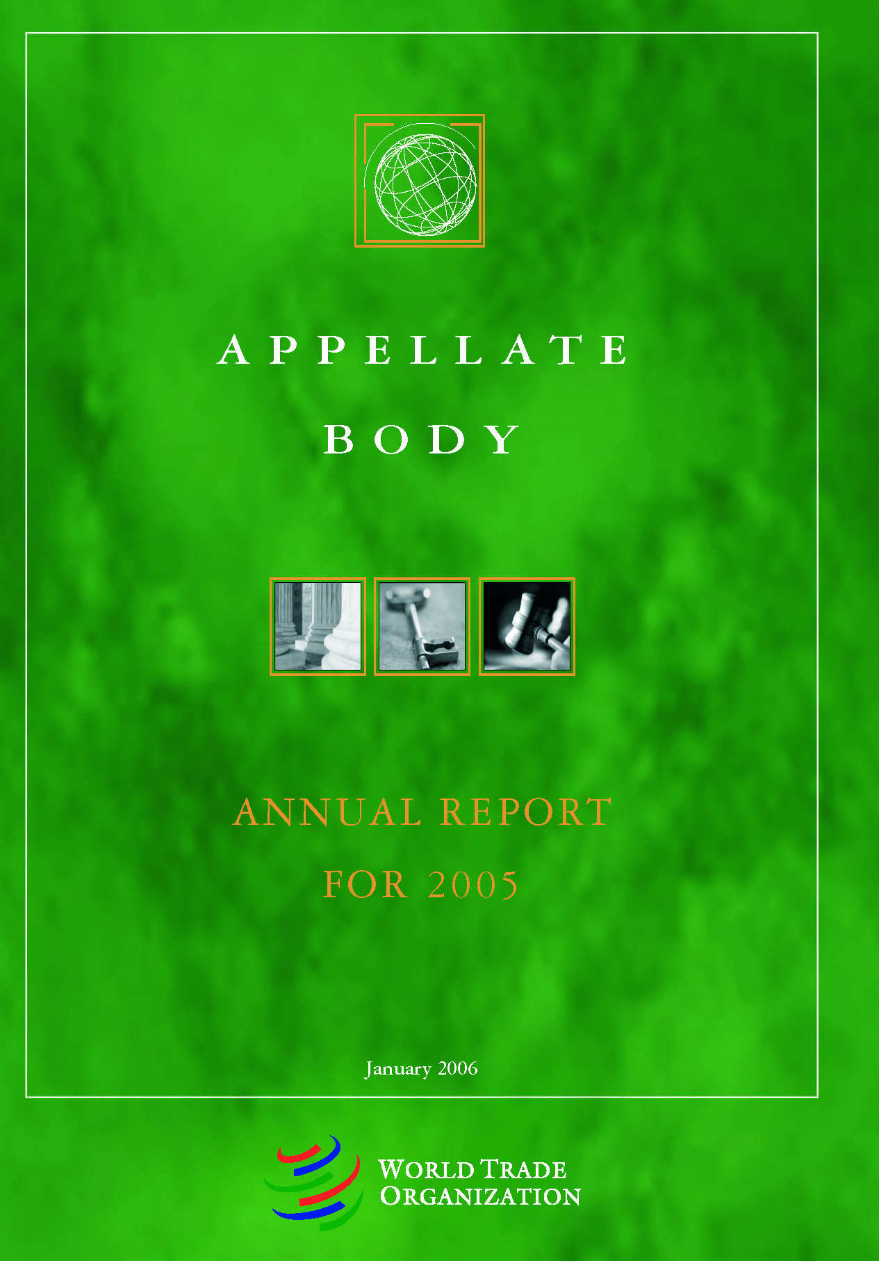 image of Appellate Body annual report for 2005
