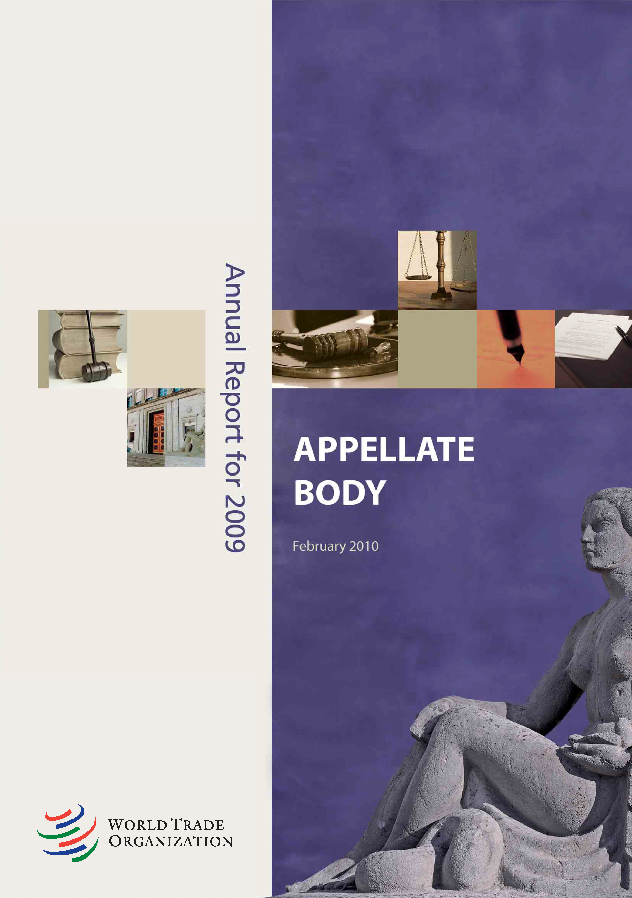 image of Appellate Body annual report for 2009