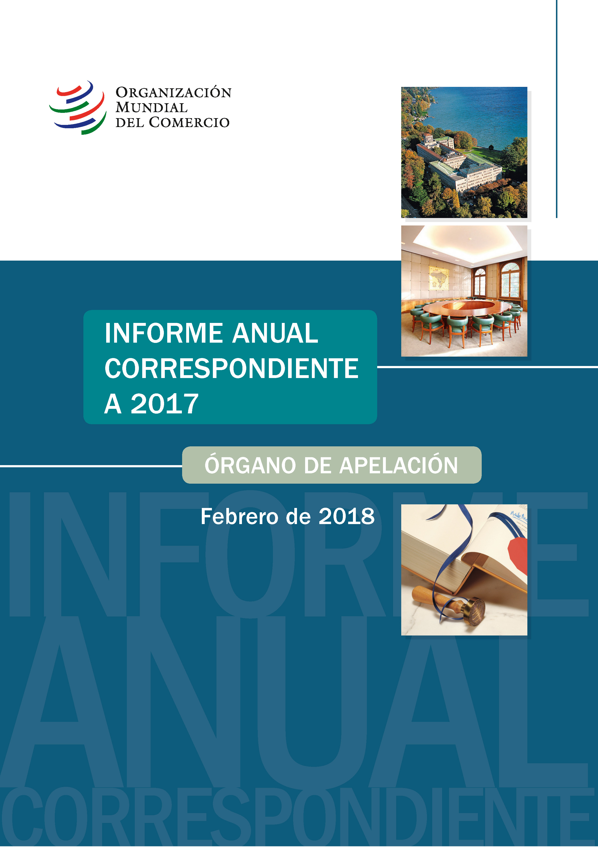 image of Informe anual del ógarno de opelación por 2017