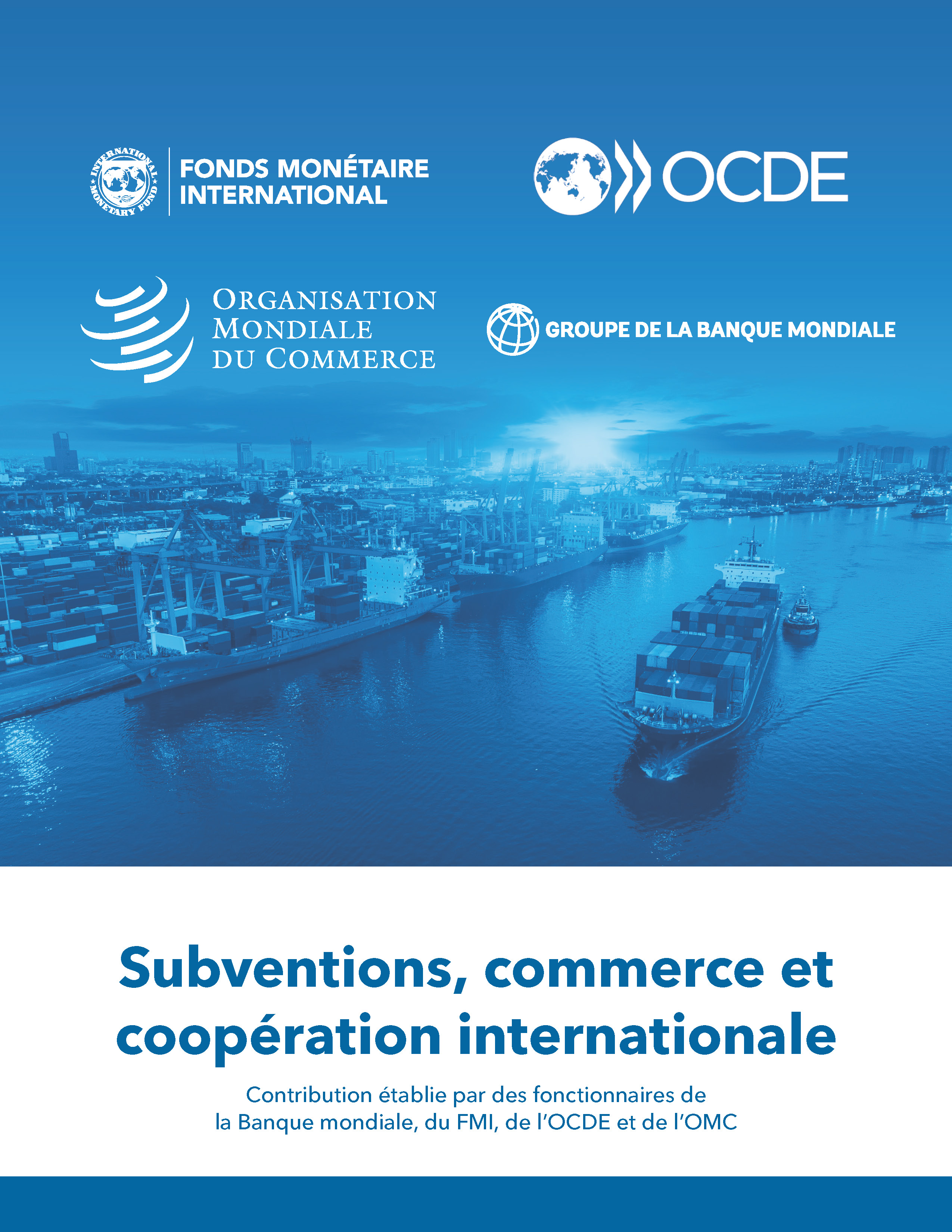 image of Subventions, commerce et coopération internationale
