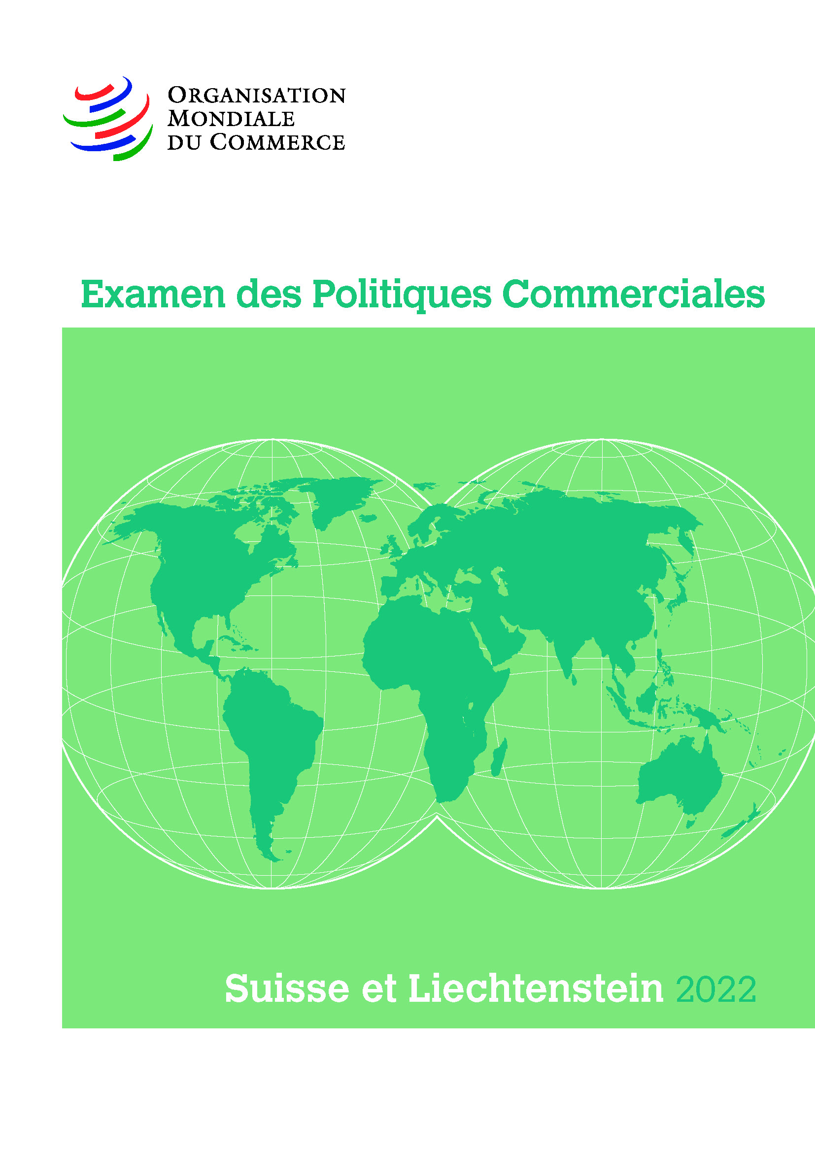 image of Examens des politiques commerciales : Suisse et Liechtenstein 2022
