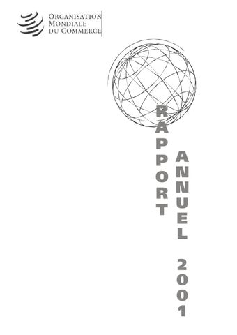 image of Rapport Annuel 2001