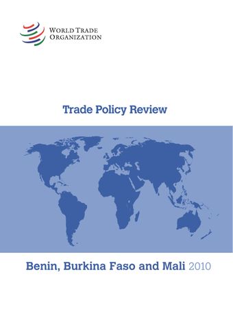 image of Trade Policy Review: Benin, Burkina Faso and Mali 2010