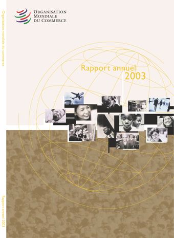 image of Rapport Annuel 2003