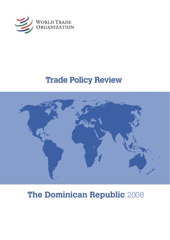 image of Trade Policy Review: Dominican Republic 2008