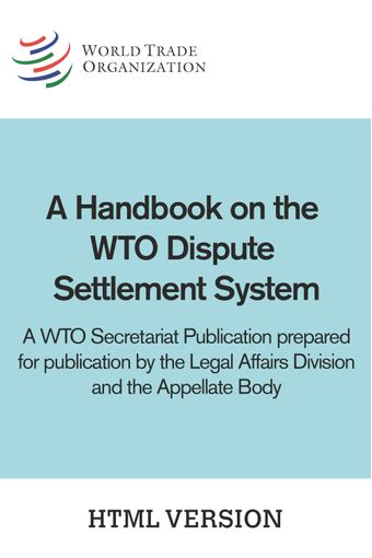 image of Legal Issues Arising in WTO Dispute Settlement Proceedings