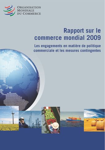 image of Rapport sur le Commerce Mondial 2009