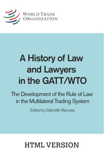 image of Making law in ‘new’ WTO subject areas
