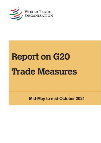 image of Report on G20 Trade Measures (2021)