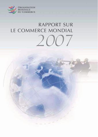 image of Rapport sur le Commerce Mondial 2007