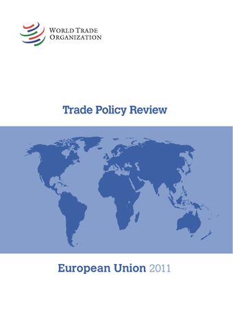 image of Concluding Remarks by the Chairperson of The Trade Policy Review Body, H.E. Mr. Mario Matus at The Trade Policy Review of The European Union 6 and 8 July 2011