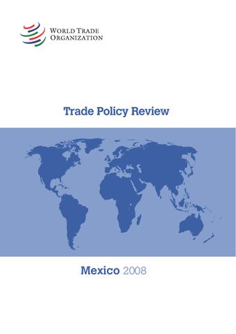 image of Trade Policy Review: Mexico 2008