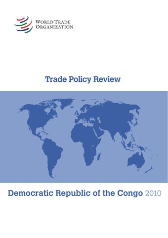 image of Trade Policy Review: Democratic Republic of the Congo 2010